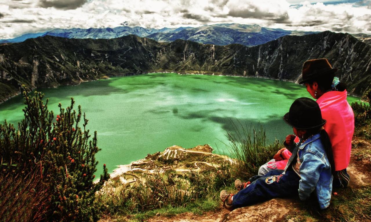 Mirador Oro Verde Quilotoa Сумбагуа Экстерьер фото